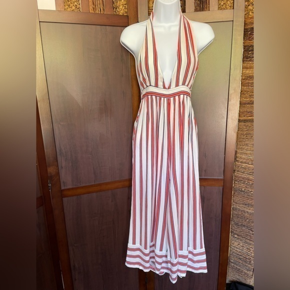 Urban outfitters striped jumpsuit size‎ XS